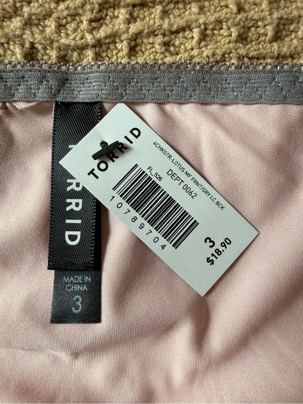 NWT 2 pair torrid size 3 cheekster lace panties - Picture 8 of 8